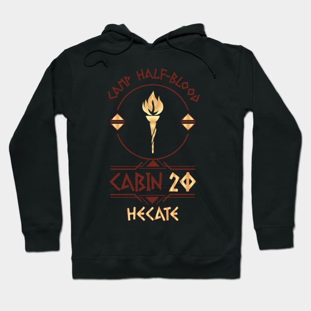 Cabin #20 in Camp Half Blood, Child of Hecate – Percy Jackson inspired design Hoodie by NxtArt